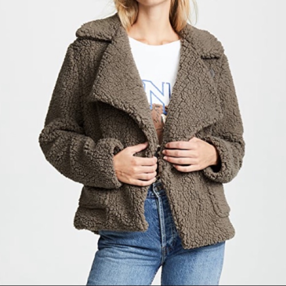 JACK by BB DAKOTA ‘Speak Now’ sherpa jacket - Picture 3 of 15